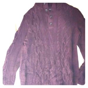 Banana republic maroon sweater